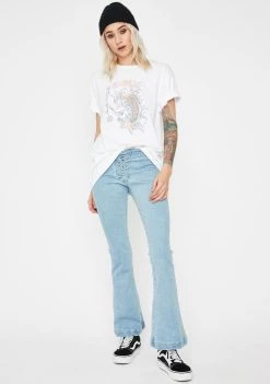 Daisy Street Koi Graphic Print Tee