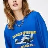 Daisy Street Race Car Graphic Sweatshirt