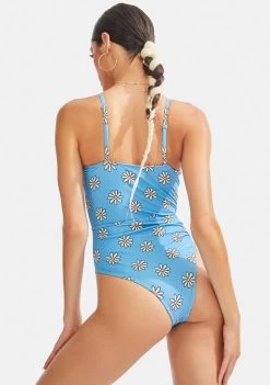 Daisy Street Cut Out Bow Daisy Swimsuit