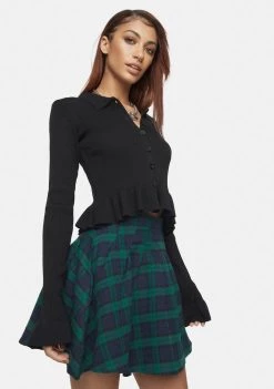 Daisy Street Black Bella Cardigan Tops