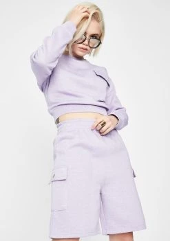 Daisy Street Longline Lounge Shorts Bottoms