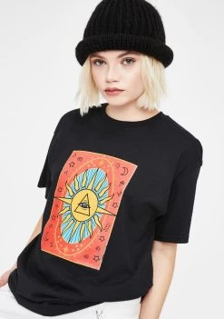 Daisy Street Astrology Sun Graphic Tee
