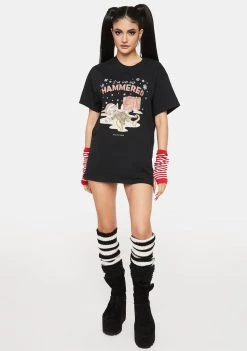 Daisy Street Ho Ho Hammered Tyler T-Shirt Graphic T-Shirt