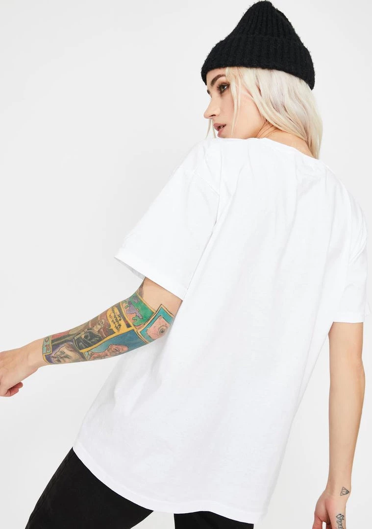 Daisy Street Cherub Graphic Print Tee Tops